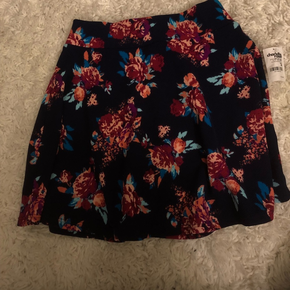Charlotte Russe floral skirt - Size M